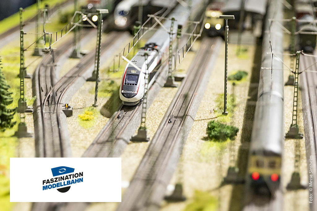 Faszination Modellbahn
6. - 8. März 2026,
Maimarktgelände Mannheim